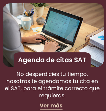 Agendamos su cita SAT